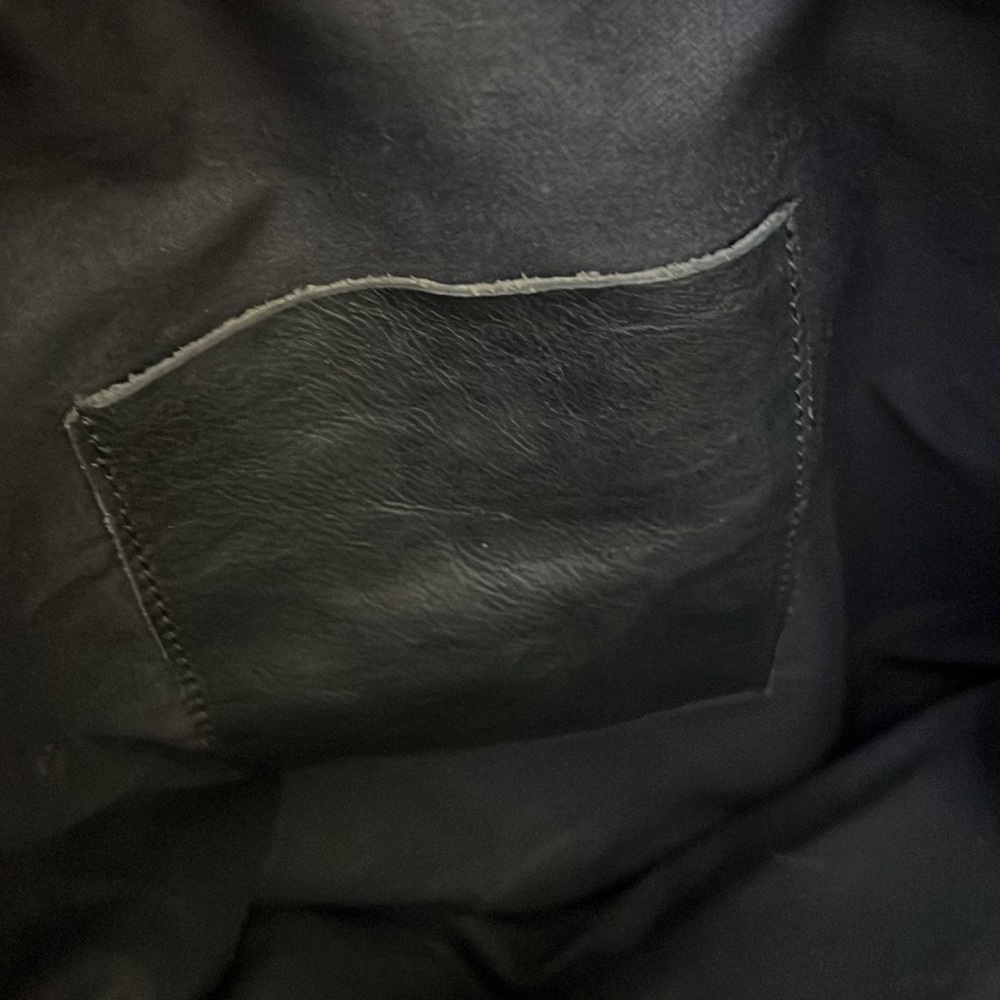 ๐๐RITA MERLINI WOVEN BAG BLACK GOLD LARGE HANDBAG MADE IN ITALY BASKET WEAVE - Picture 8 of 17